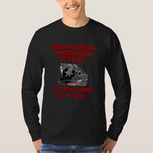 North Korean Immigration Lottery T_Shirt