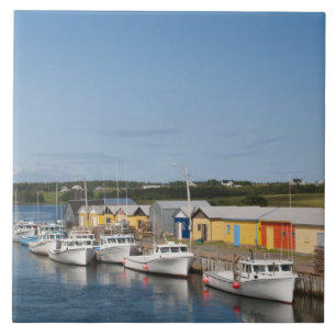 North Lake Harbour, Prince Edward Island. Ceramic Tile