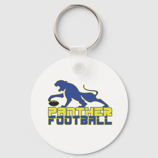 North Lamar Panther Football Paris Texas Keychain (Front)