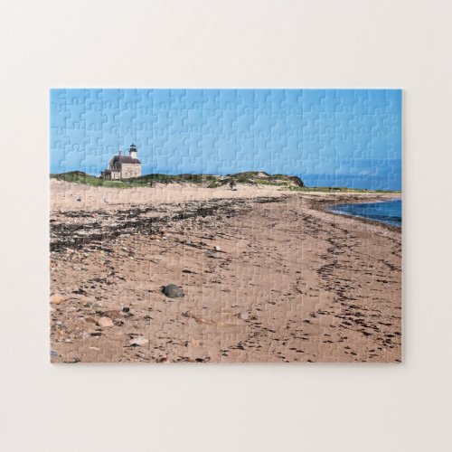 North Lighthouse Block Island RI Puzzle