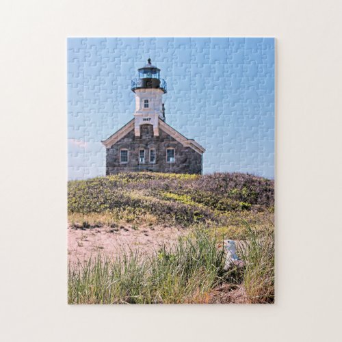 North Lighthouse Block Island RI Puzzle