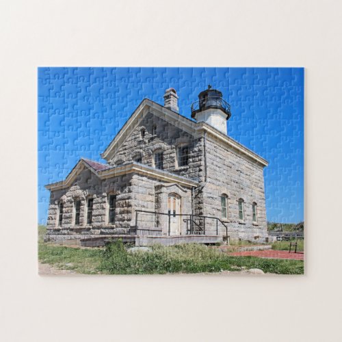 North Lighthouse Block Island RI Puzzle