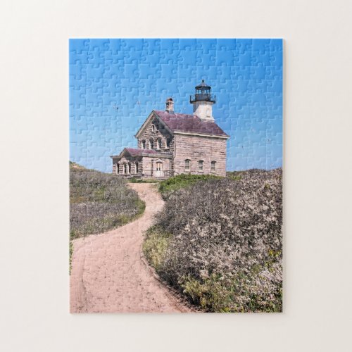 North Lighthouse Block Island RI Puzzle