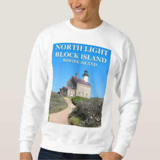 North Lighthouse, Block Island RI Sweatshirt
