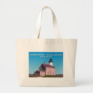 North Lighthouse, Block Island RI Tote Bag