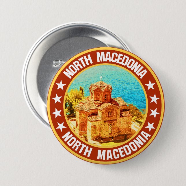 North Macedonia                                    Button (Front & Back)