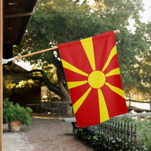 North Macedonia flag