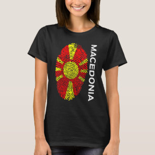North Macedonia Flag Jersey T-Shirt