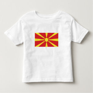 North Macedonia Flag Toddler T-shirt