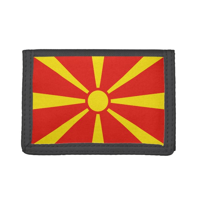 North Macedonia Flag Wallet (Front)