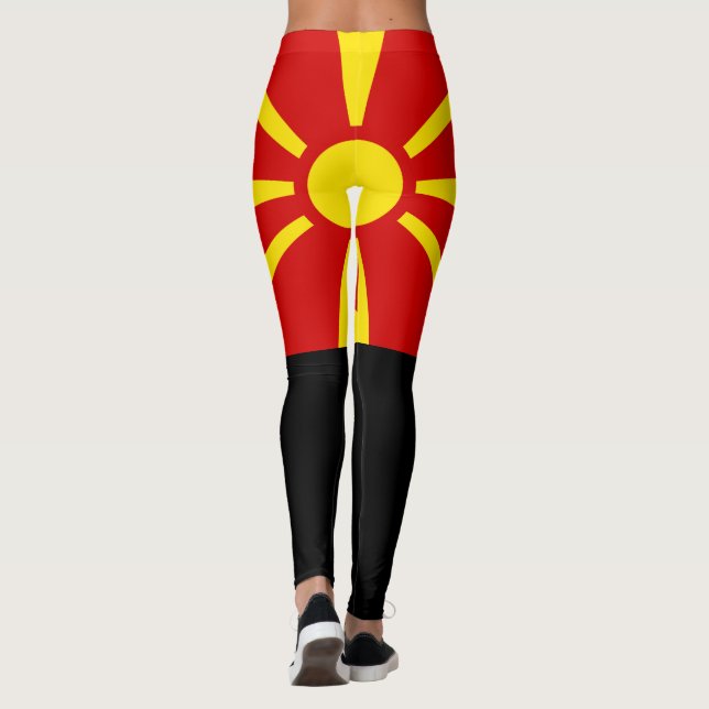 North Macedonia Leggings (Back)
