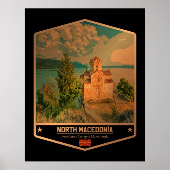 North Macedonia Poster (Front)