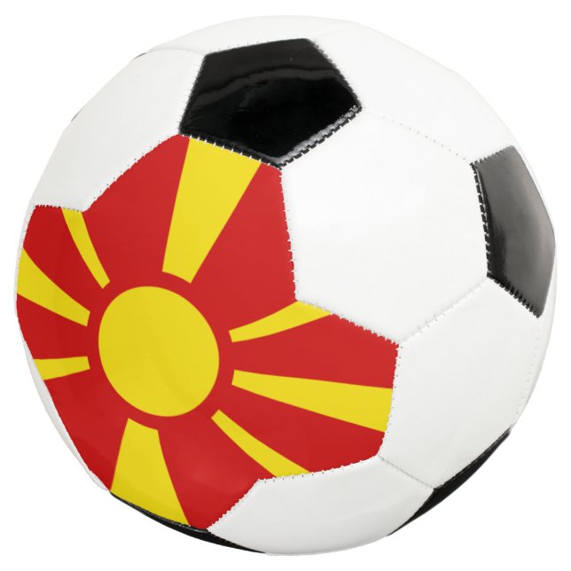 north macedonia soccer ball (Three Quarter)