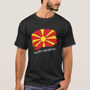 North Macedonian Flag North Macedonia T-Shirt