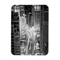 North Michigan Avenue in Chicago after winter