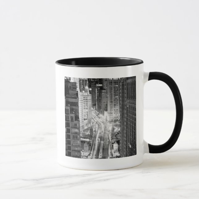 North Michigan Avenue in Chicago after winter Mug (Right)