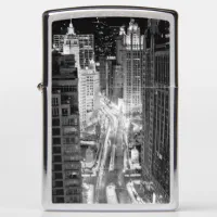 North Michigan Avenue in Chicago after winter Zippo Lighter | Zazzle