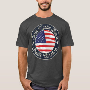 North Myrtle Beach - Patriotic South Carolina Souv T-Shirt