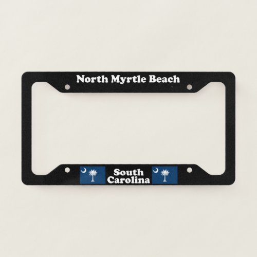 North Myrtle Beach SC _ LPF License Plate Frame