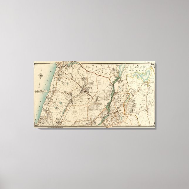 North New York City 3 Canvas Print (Front)