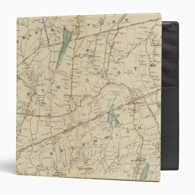 North New York City 3 Ring Binder (Front/Inside)