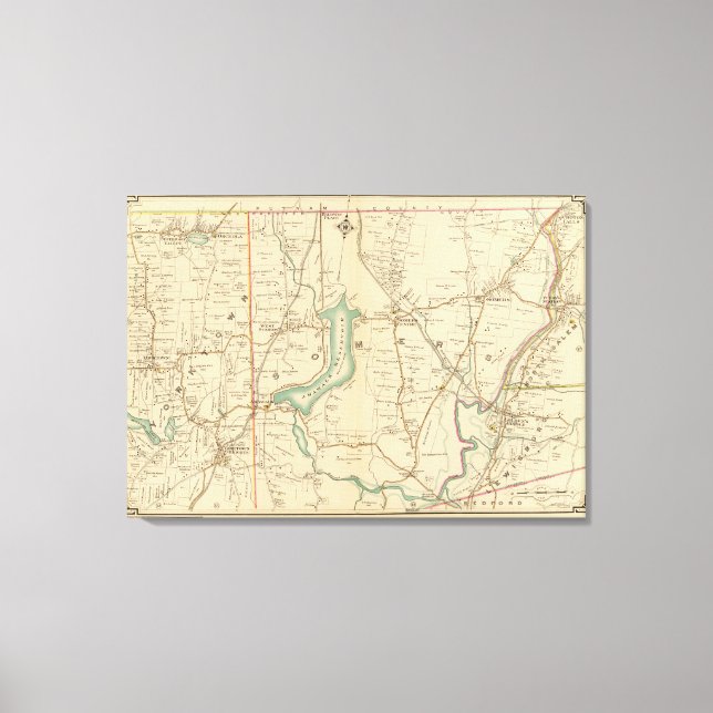North New York City 7 Canvas Print (Front)