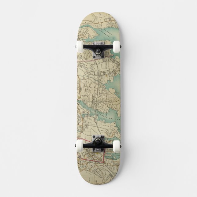 North New York City 7 Skateboard (Front)