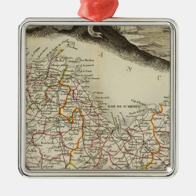 North Odds Metal Ornament (Front)