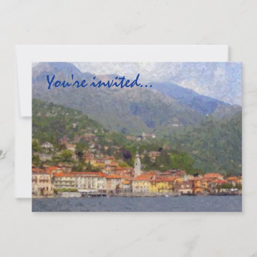 North of Italy Party Invitations