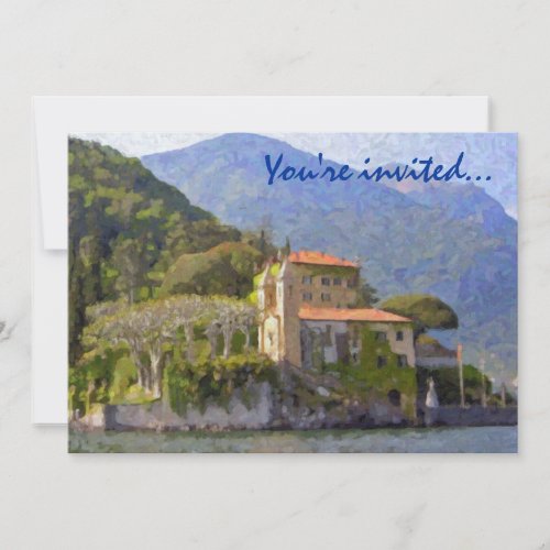North of Italy Party Invitations