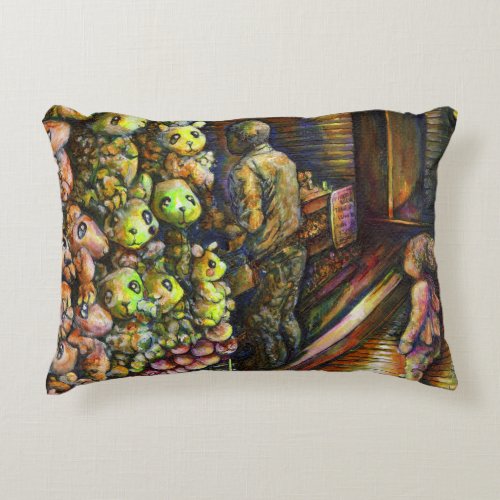 North of the Circus Accent Pillow