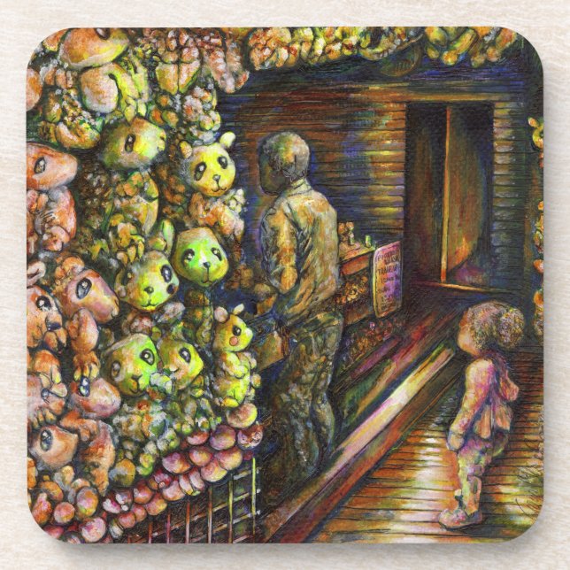 North of the Circus Beverage Coaster (Front)