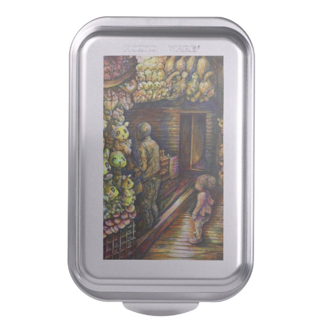 North of the Circus Cake Pan (Front Vertical)