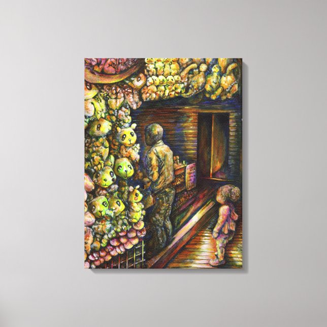 North of the Circus Canvas Print (Front)