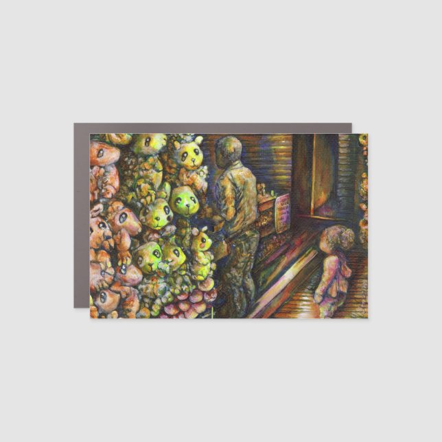 North of the Circus Car Magnet (Front)