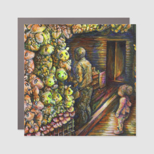 North of the Circus Car Magnet