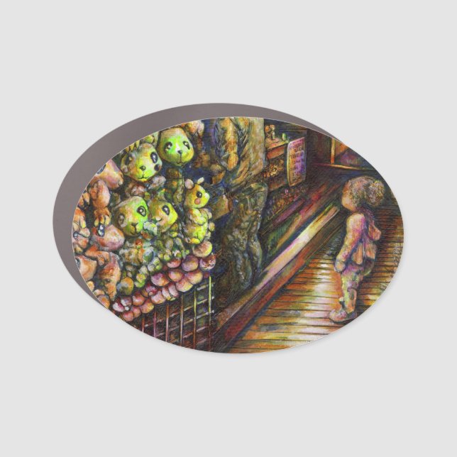 North of the Circus Car Magnet (Front)