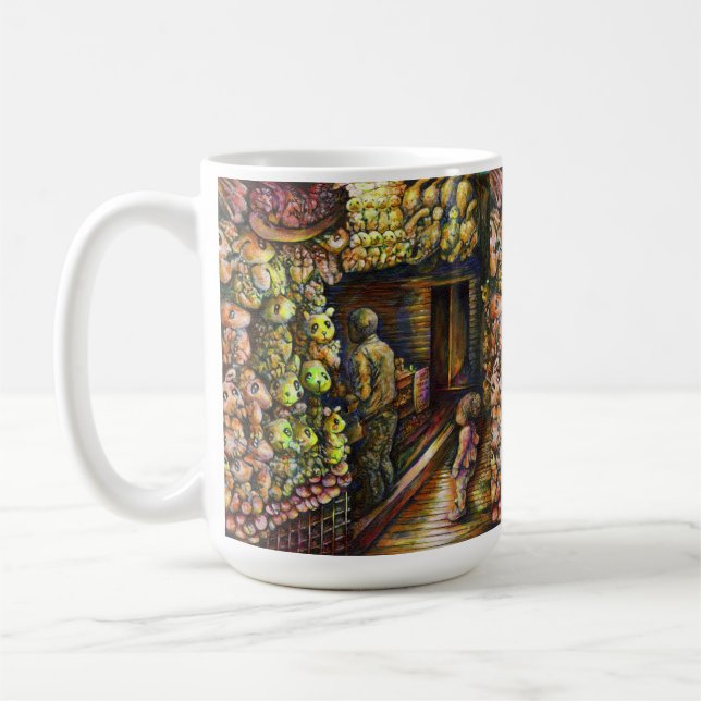 North of the Circus Coffee Mug (Left)