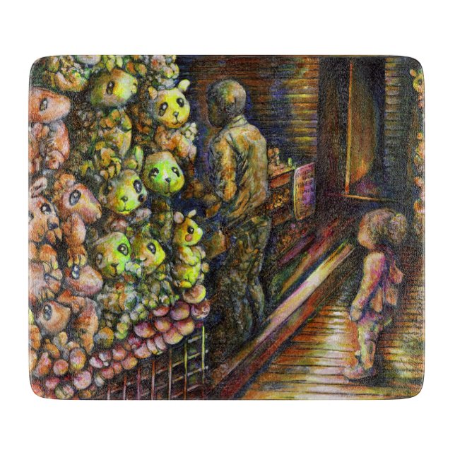 North of the Circus Cutting Board (Front)