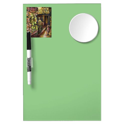 North of the Circus Dry Erase Board With Mirror