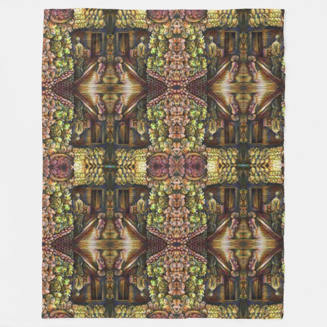 North of the Circus Fleece Blanket (Front)