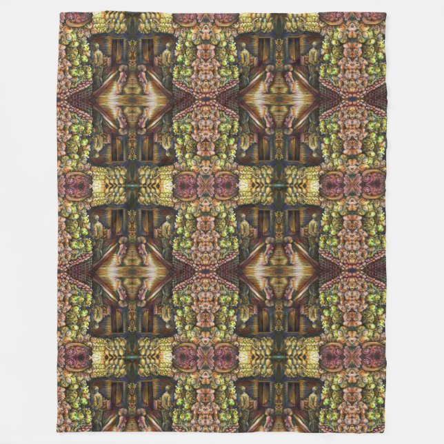 North of the Circus Fleece Blanket (Front)