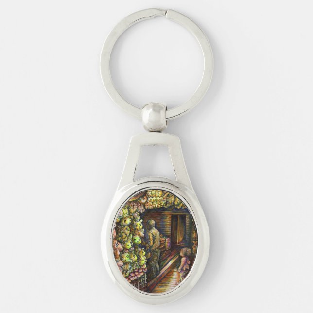 North of the Circus Keychain (Front)