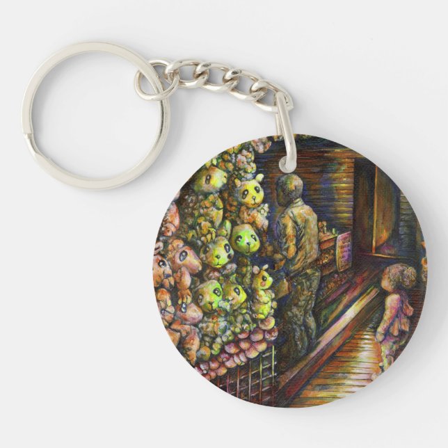 North of the Circus Keychain (Front)