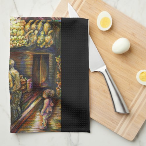 North of the Circus Kitchen Towel