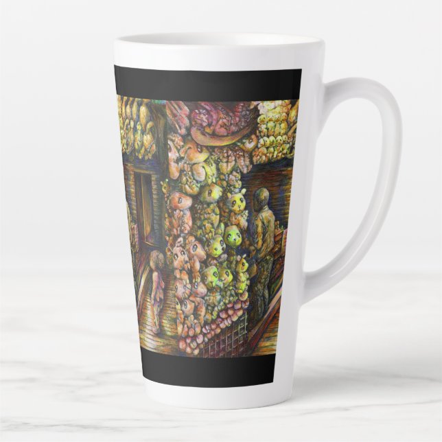 North of the Circus Latte Mug (Right)