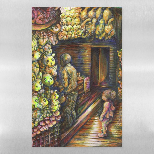 North of the Circus Magnetic Dry Erase Sheet (Vertical)