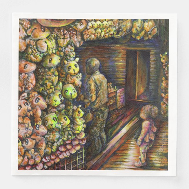 North of the Circus Paper Dinner Napkins (Front)