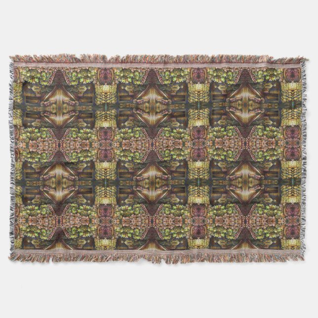 North of the Circus Throw Blanket (Front)