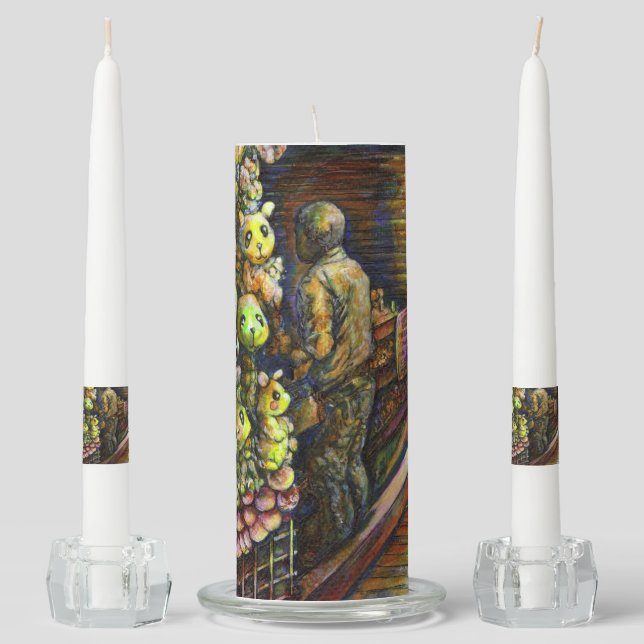 North of the Circus Unity Candle Set (Front)